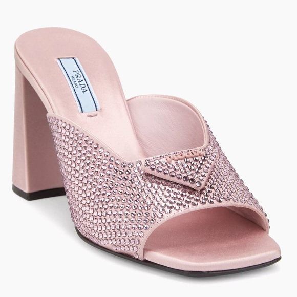 Prada
Crystal-Embellished Satin Mules - Picture 5 of 11
